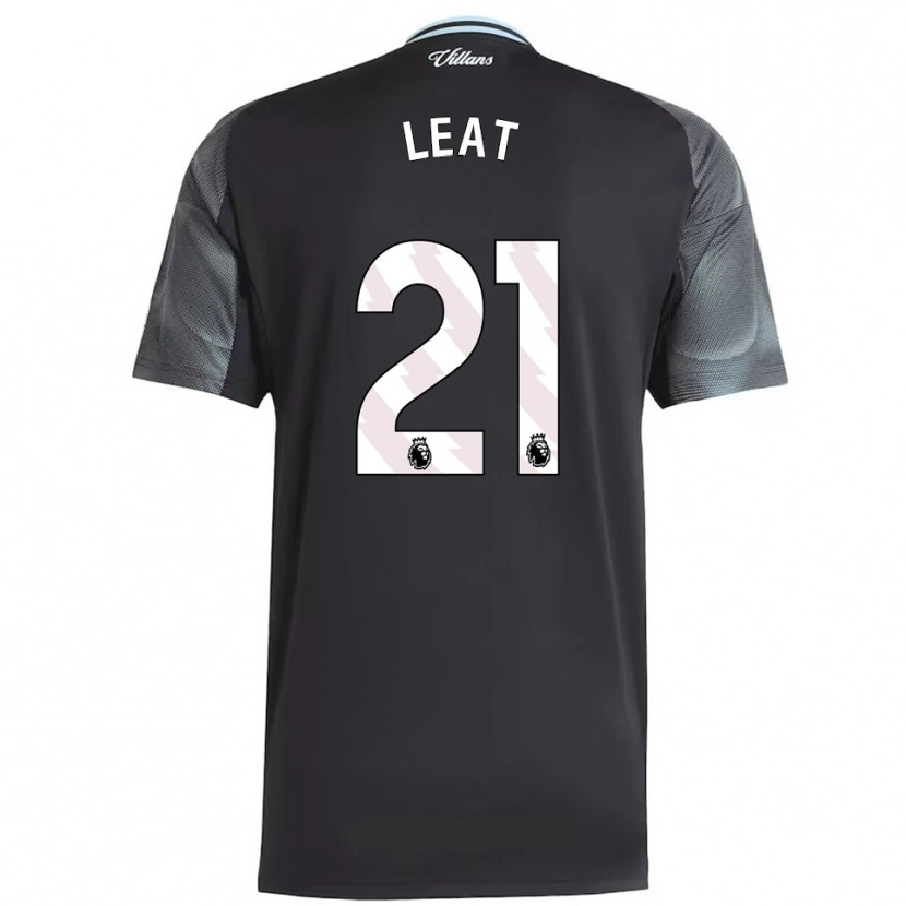 Danxen Herren Anna Leat #21 Schwarz Himmelblau Auswärtstrikot Trikot 2025/26 T-Shirt Österreich