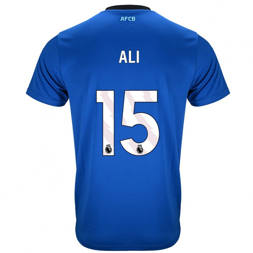 Danxen Herren Ameer Ali #15 Blau Schwarz Auswärtstrikot Trikot 2025/26 T-Shirt Österreich