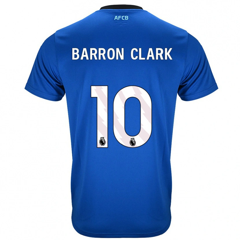 Danxen Herren Molly Barron-Clark #10 Blau Schwarz Auswärtstrikot Trikot 2025/26 T-Shirt Österreich