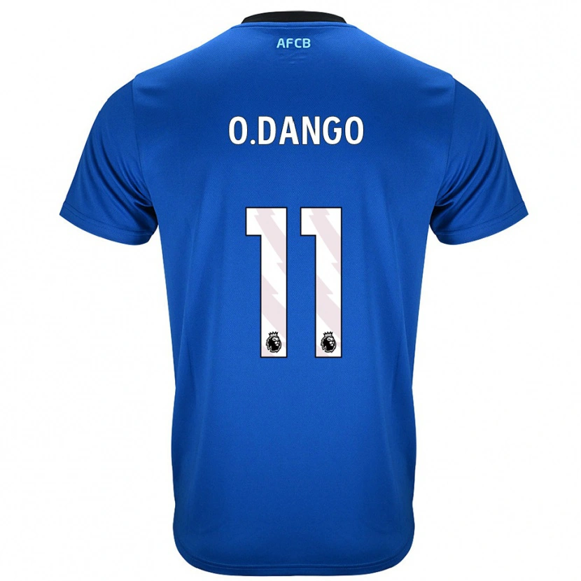 Danxen Herren Dango Ouattara #11 Blau Schwarz Auswärtstrikot Trikot 2025/26 T-Shirt Österreich