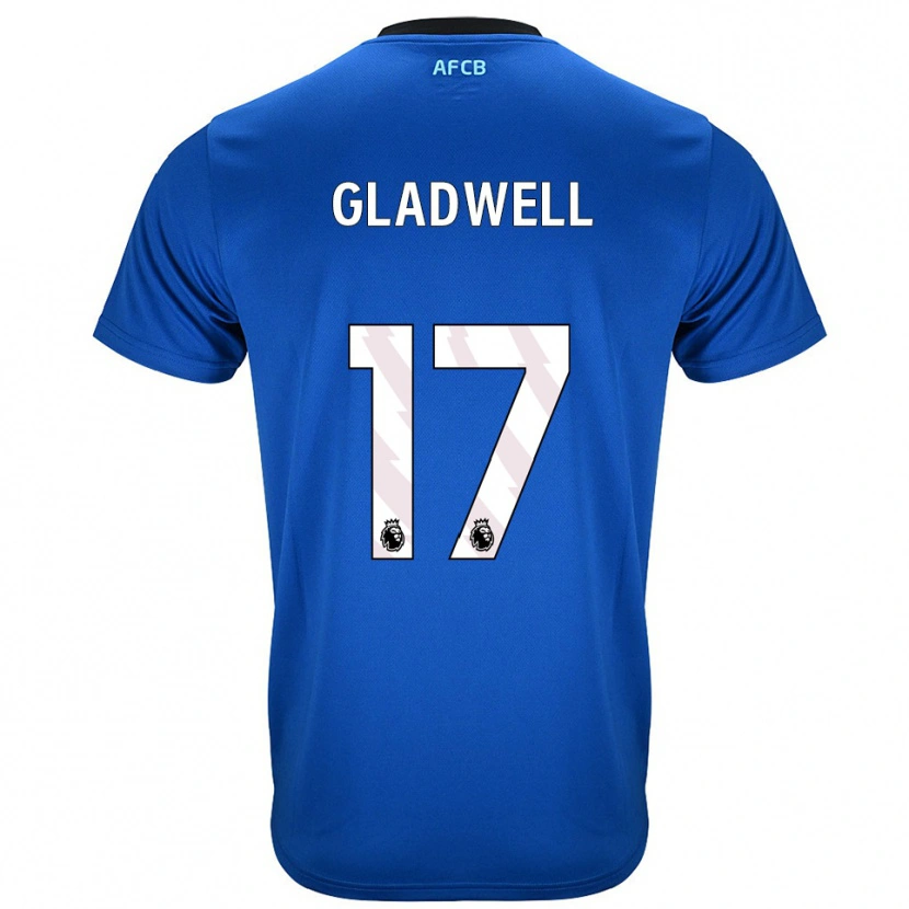Danxen Herren Molly Gladwell #17 Blau Schwarz Auswärtstrikot Trikot 2025/26 T-Shirt Österreich