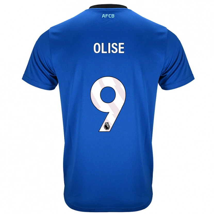 Danxen Herren Josh Hamilton-Olise #9 Blau Schwarz Auswärtstrikot Trikot 2025/26 T-Shirt Österreich