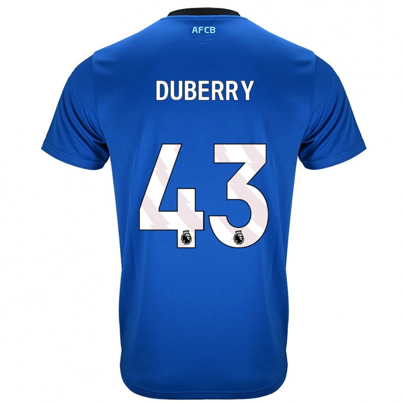 Danxen Herren Zain Silcott-Duberry #43 Blau Schwarz Auswärtstrikot Trikot 2025/26 T-Shirt Österreich
