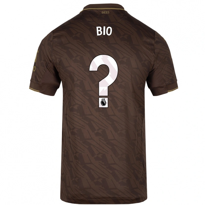 Danxen Herren Samuel Bio #0 Braun Gold Auswärtstrikot Trikot 2025/26 T-Shirt Österreich