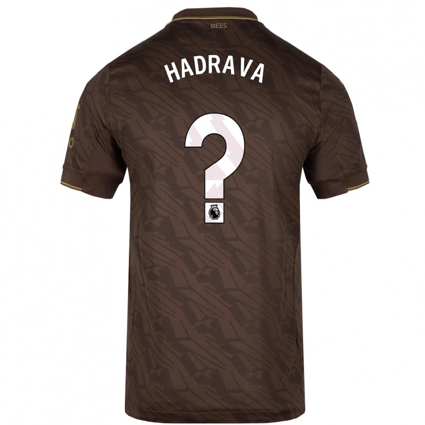 Danxen Herren Lily Hadrava #0 Braun Gold Auswärtstrikot Trikot 2025/26 T-Shirt Österreich