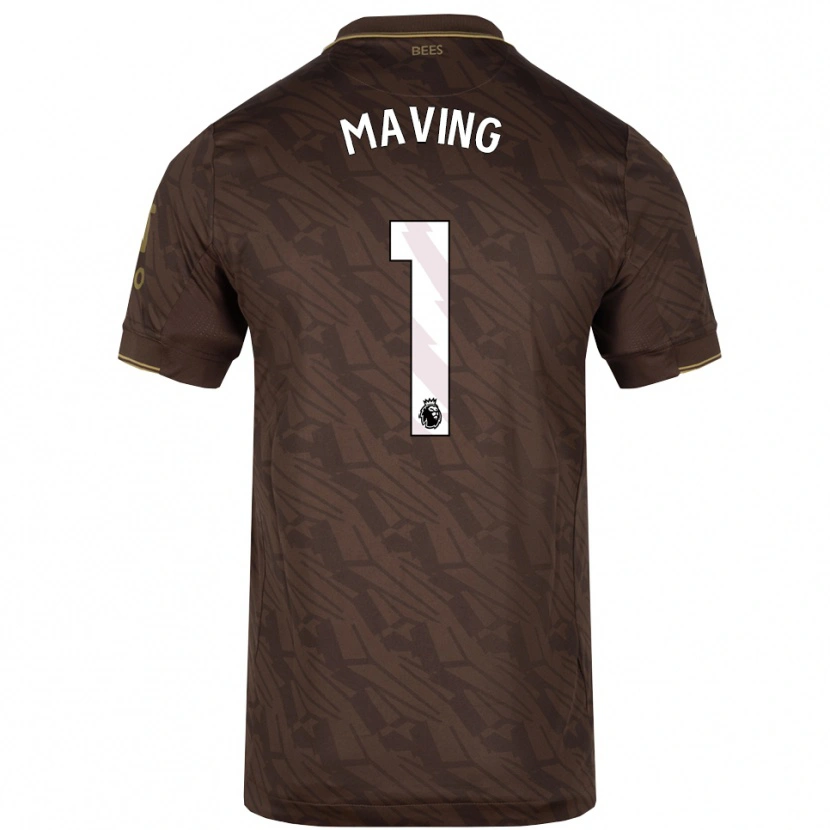 Danxen Herren Emily Maving #1 Braun Gold Auswärtstrikot Trikot 2025/26 T-Shirt Österreich