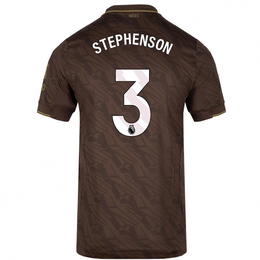 Danxen Herren Joshua Stephenson #3 Braun Gold Auswärtstrikot Trikot 2025/26 T-Shirt Österreich