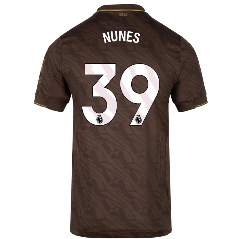 Danxen Herren Gustavo Nunes #39 Braun Gold Auswärtstrikot Trikot 2025/26 T-Shirt Österreich