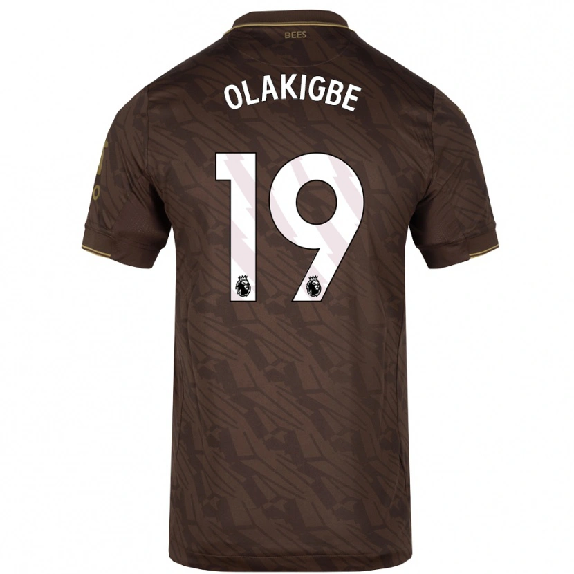 Danxen Herren Michael Olakigbe #19 Braun Gold Auswärtstrikot Trikot 2025/26 T-Shirt Österreich