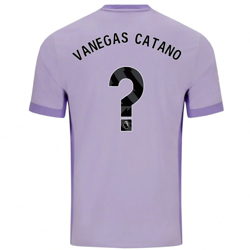 Danxen Herren Manuela Vanegas Catano #0 Taro Lila Weiß Auswärtstrikot Trikot 2025/26 T-Shirt Österreich