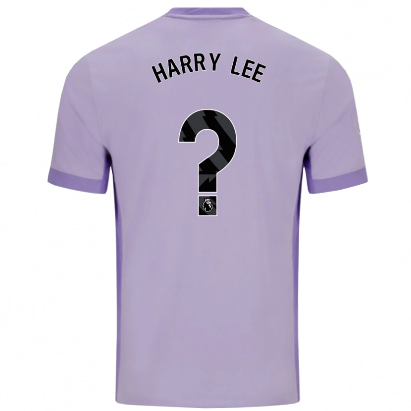 Danxen Herren Harry Lee #0 Taro Lila Weiß Auswärtstrikot Trikot 2025/26 T-Shirt Österreich