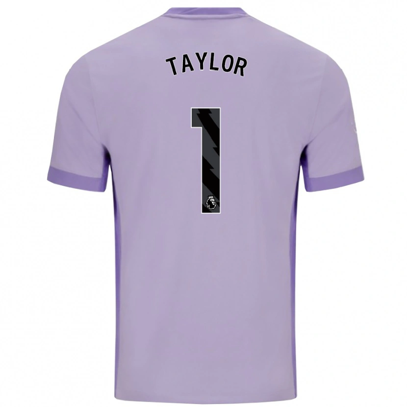 Danxen Herren Finley Taylor #1 Taro Lila Weiß Auswärtstrikot Trikot 2025/26 T-Shirt Österreich