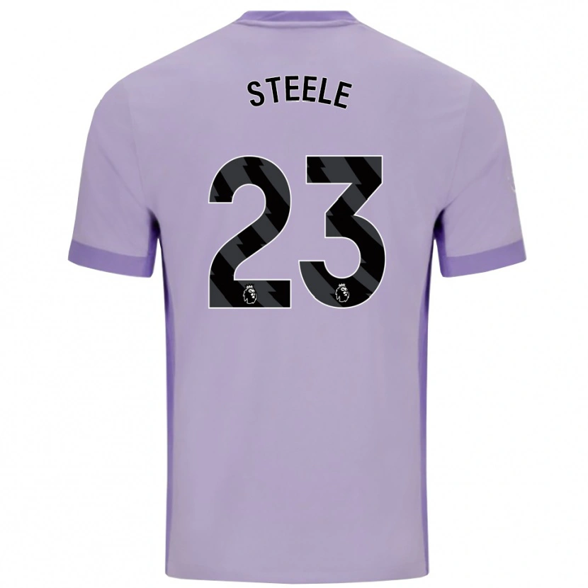 Danxen Herren Jason Steele #23 Taro Lila Weiß Auswärtstrikot Trikot 2025/26 T-Shirt Österreich