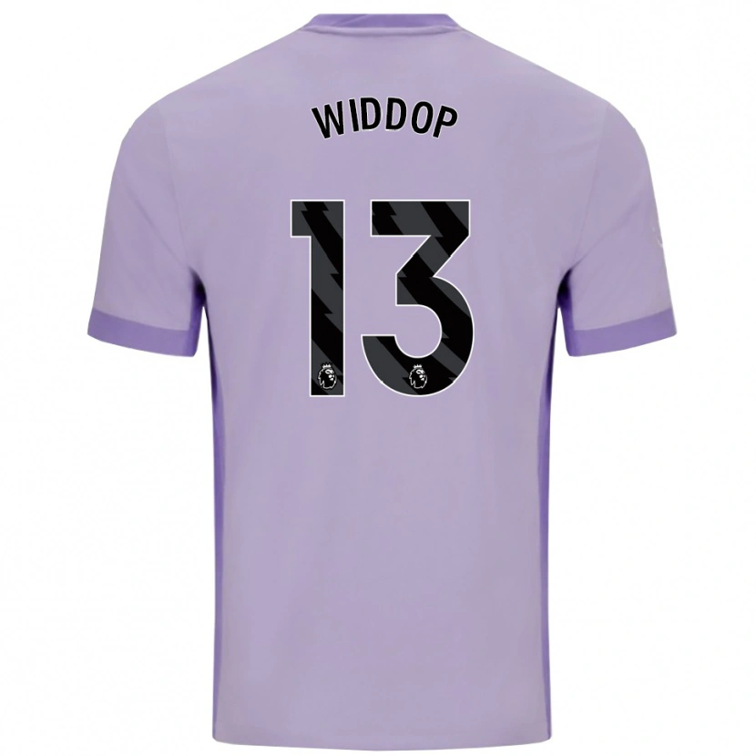 Danxen Herren Fraser Widdop #13 Taro Lila Weiß Auswärtstrikot Trikot 2025/26 T-Shirt Österreich