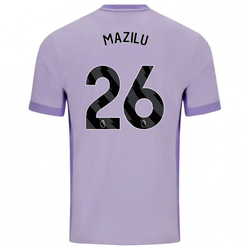 Danxen Herren Adrian Mazilu #26 Taro Lila Weiß Auswärtstrikot Trikot 2025/26 T-Shirt Österreich