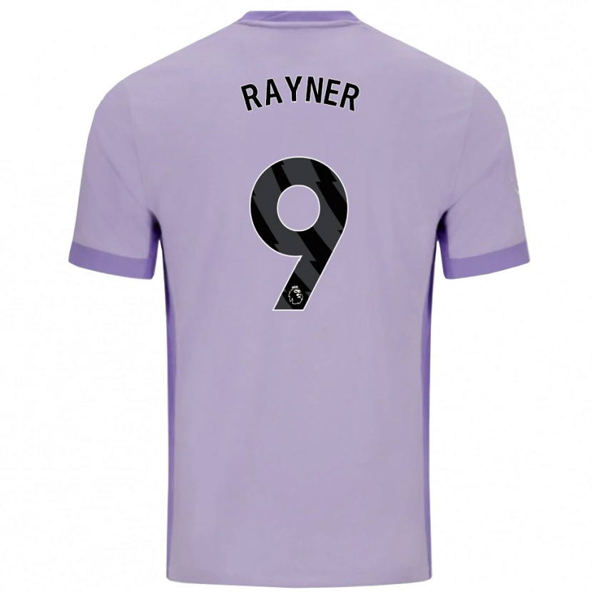 Danxen Herren Rebecca Rayner #9 Taro Lila Weiß Auswärtstrikot Trikot 2025/26 T-Shirt Österreich
