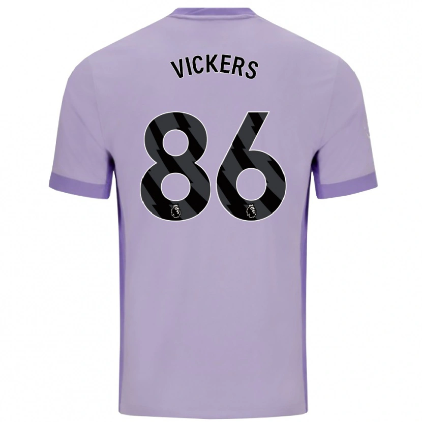 Danxen Herren Jacob Vickers #86 Taro Lila Weiß Auswärtstrikot Trikot 2025/26 T-Shirt Österreich