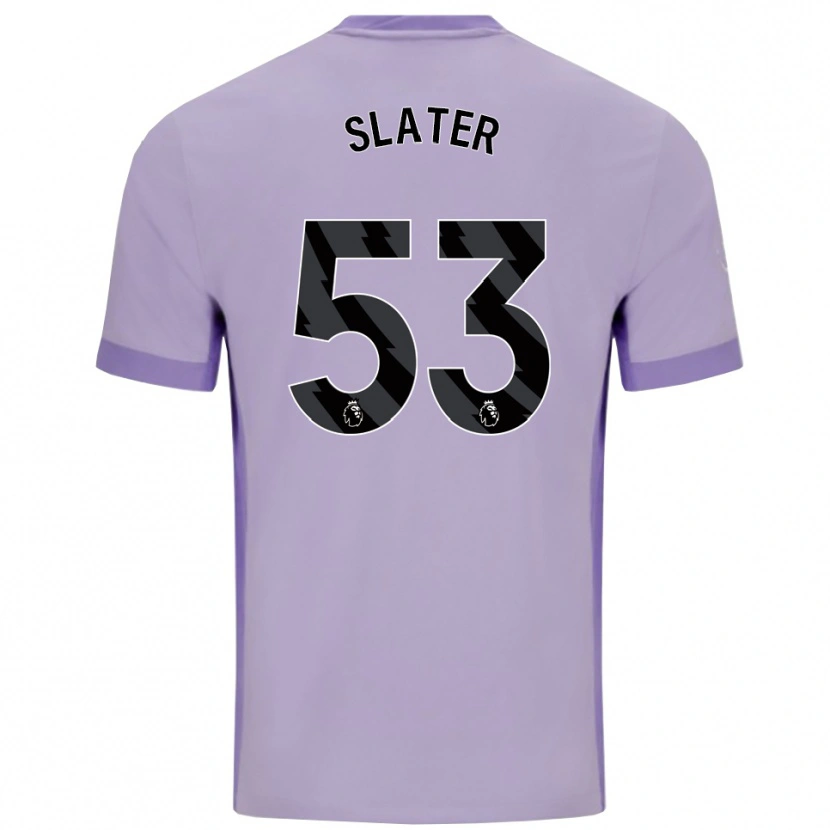 Danxen Herren Jacob Slater #53 Taro Lila Weiß Auswärtstrikot Trikot 2025/26 T-Shirt Österreich