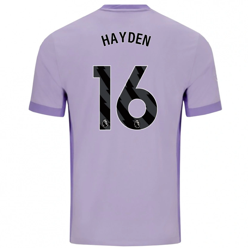 Danxen Herren Matthew Hayden #16 Taro Lila Weiß Auswärtstrikot Trikot 2025/26 T-Shirt Österreich