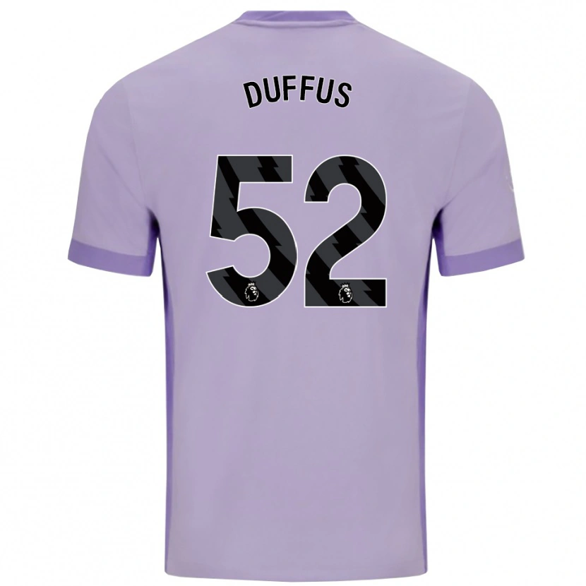 Danxen Herren Joshua Duffus #52 Taro Lila Weiß Auswärtstrikot Trikot 2025/26 T-Shirt Österreich