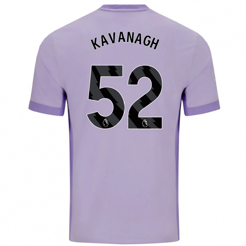 Danxen Herren Leigh Kavanagh #52 Taro Lila Weiß Auswärtstrikot Trikot 2025/26 T-Shirt Österreich