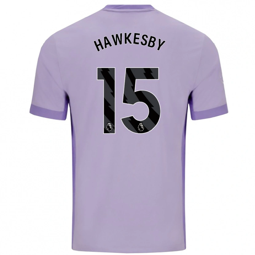 Danxen Herren Mackenzie Hawkesby #15 Taro Lila Weiß Auswärtstrikot Trikot 2025/26 T-Shirt Österreich
