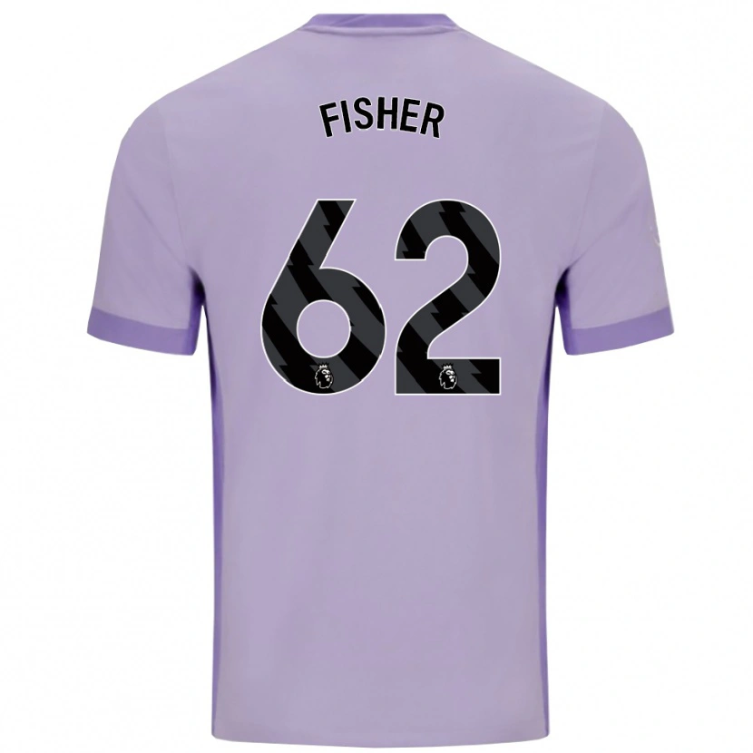 Danxen Herren Hugo Fisher #62 Taro Lila Weiß Auswärtstrikot Trikot 2025/26 T-Shirt Österreich
