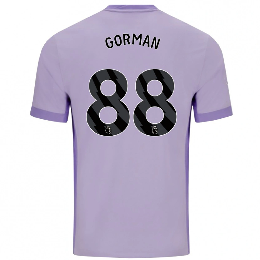Danxen Herren Ronnie Gorman #88 Taro Lila Weiß Auswärtstrikot Trikot 2025/26 T-Shirt Österreich