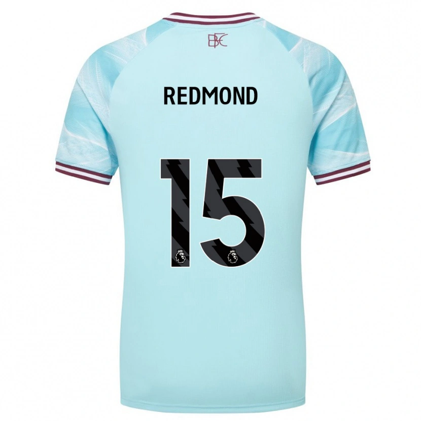 Danxen Herren Nathan Redmond #15 Himmelblau Burgunderrot Auswärtstrikot Trikot 2025/26 T-Shirt Österreich