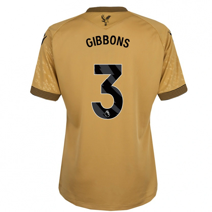 Danxen Herren Felicity Gibbons #3 Gold Schwarz Auswärtstrikot Trikot 2025/26 T-Shirt Österreich