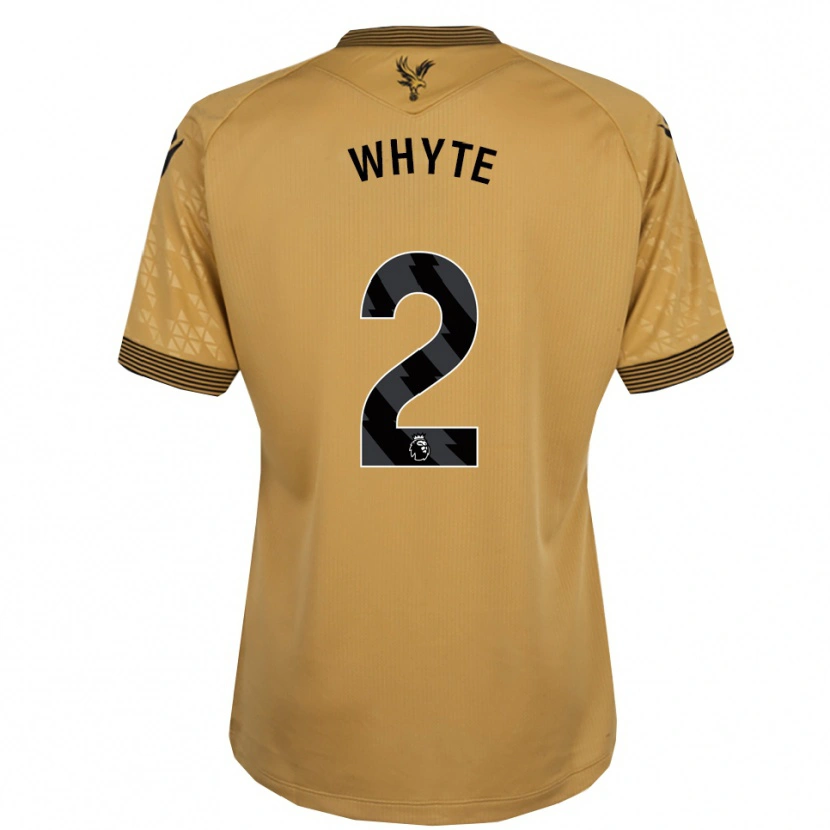 Danxen Herren Tyler Whyte #2 Gold Schwarz Auswärtstrikot Trikot 2025/26 T-Shirt Österreich