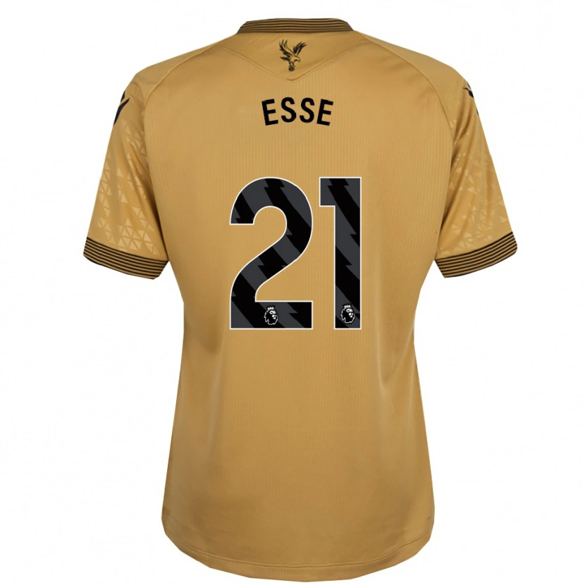 Danxen Herren Romain Esse #21 Gold Schwarz Auswärtstrikot Trikot 2025/26 T-Shirt Österreich