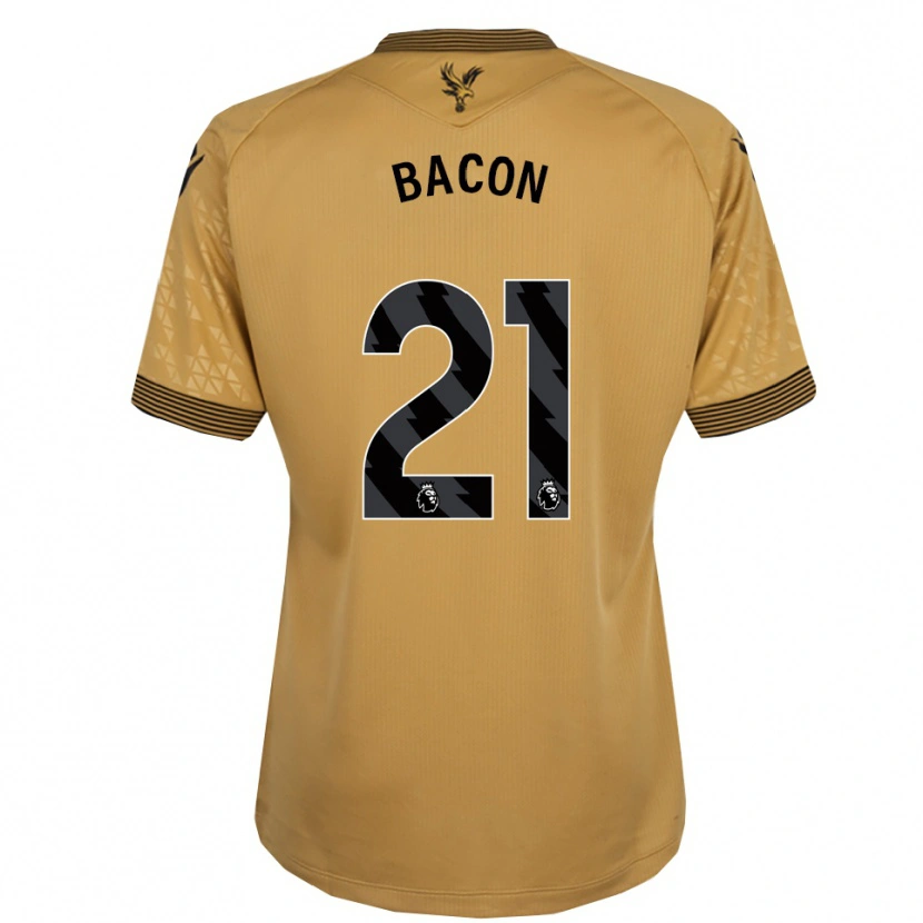 Danxen Herren Skye Bacon #21 Gold Schwarz Auswärtstrikot Trikot 2025/26 T-Shirt Österreich
