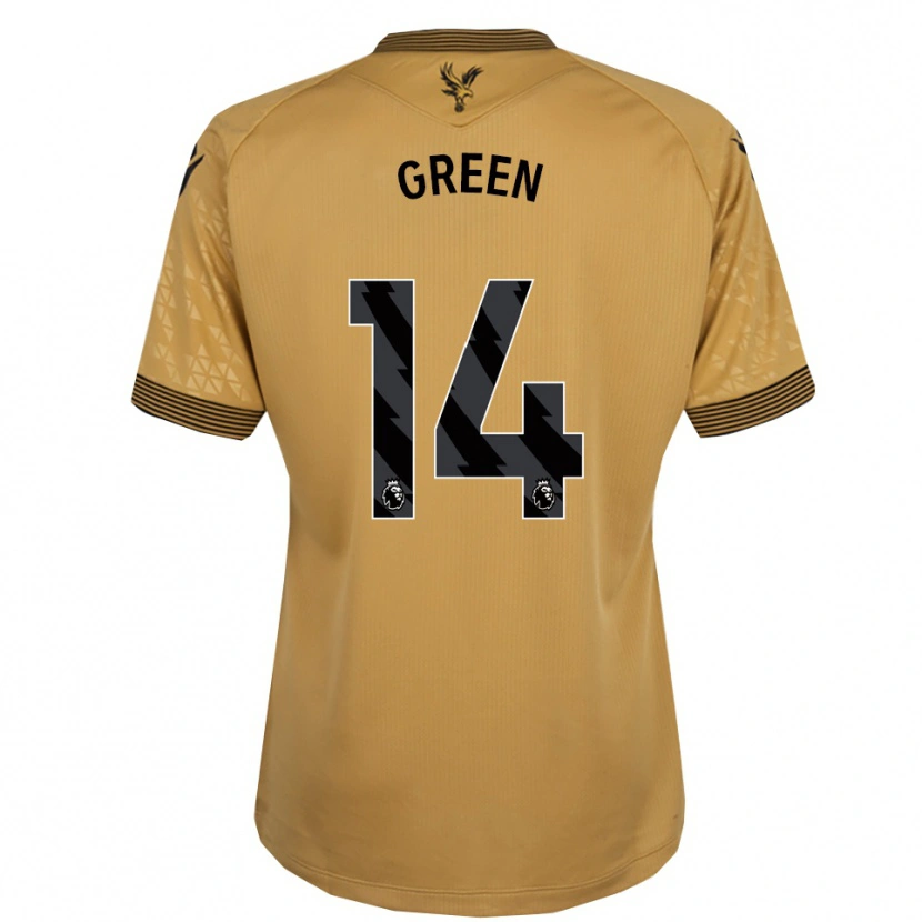 Danxen Herren Josie Green #14 Gold Schwarz Auswärtstrikot Trikot 2025/26 T-Shirt Österreich