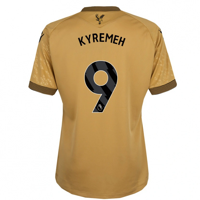 Danxen Herren Jerome Kyremeh #9 Gold Schwarz Auswärtstrikot Trikot 2025/26 T-Shirt Österreich