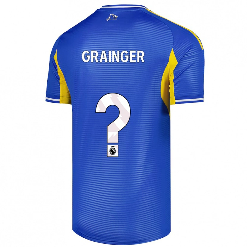 Danxen Herren Owen Grainger #0 Blau Gelb Auswärtstrikot Trikot 2025/26 T-Shirt Österreich