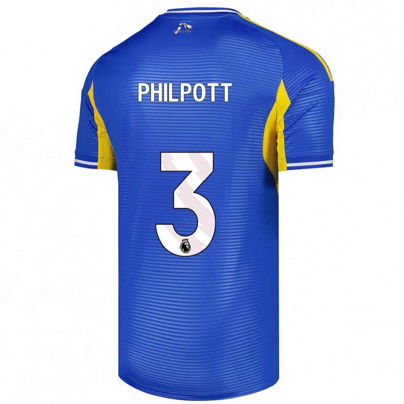 Danxen Herren Louie Philpott #3 Blau Gelb Auswärtstrikot Trikot 2025/26 T-Shirt Österreich