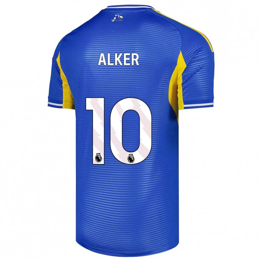 Danxen Herren Samuel Alker #10 Blau Gelb Auswärtstrikot Trikot 2025/26 T-Shirt Österreich