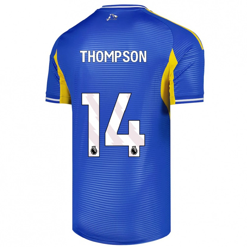 Danxen Herren Aiden Thompson #14 Blau Gelb Auswärtstrikot Trikot 2025/26 T-Shirt Österreich