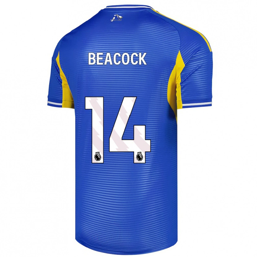 Danxen Herren Molly Beacock #14 Blau Gelb Auswärtstrikot Trikot 2025/26 T-Shirt Österreich