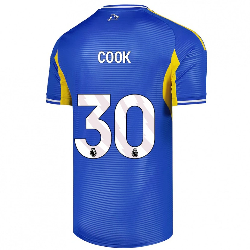 Danxen Herren Robbie Cook #30 Blau Gelb Auswärtstrikot Trikot 2025/26 T-Shirt Österreich