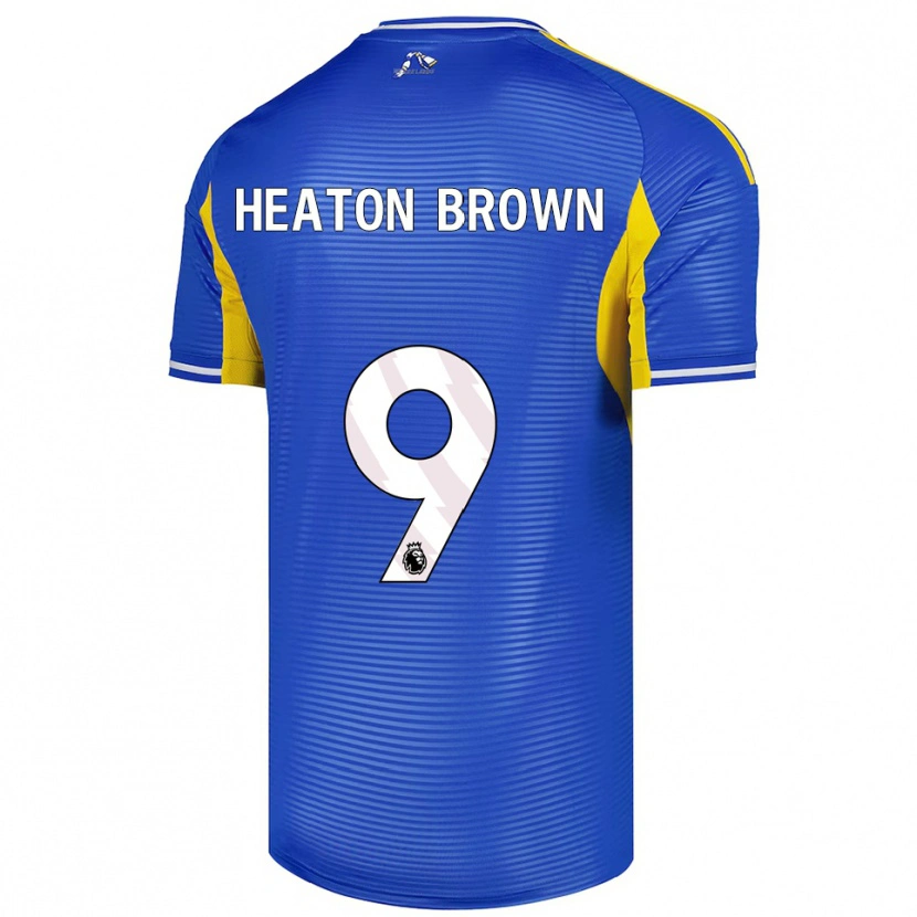 Danxen Herren Heaton Brown #9 Blau Gelb Auswärtstrikot Trikot 2025/26 T-Shirt Österreich