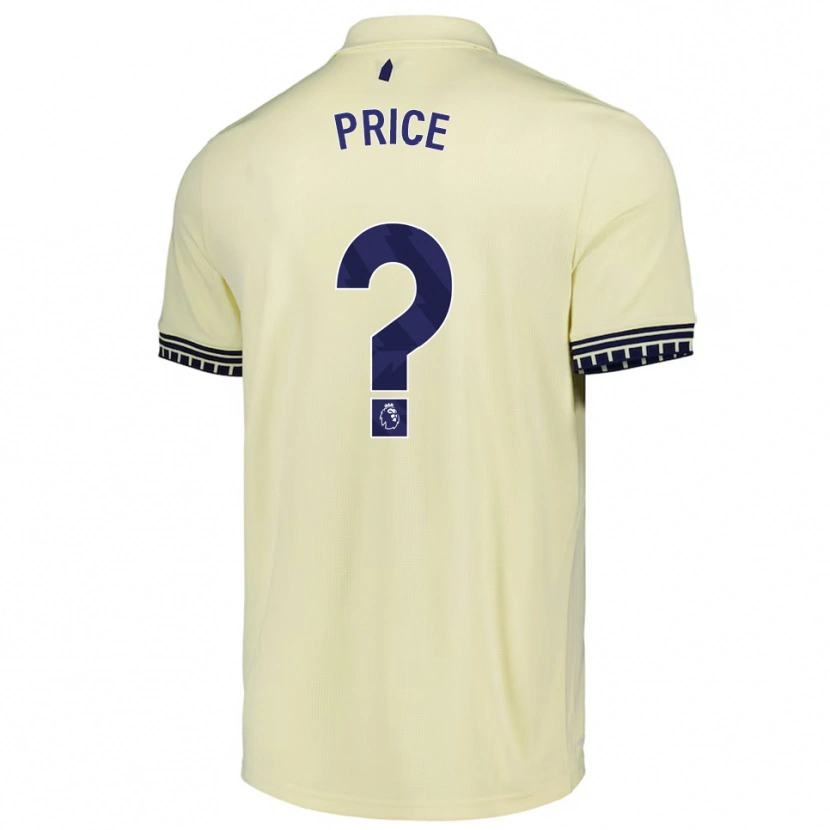 Danxen Herren Isaac Price #0 Creme Weiß Schwarz Auswärtstrikot Trikot 2025/26 T-Shirt Österreich