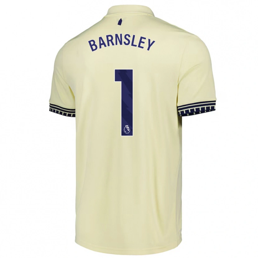 Danxen Herren Fraser Barnsley #1 Creme Weiß Schwarz Auswärtstrikot Trikot 2025/26 T-Shirt Österreich