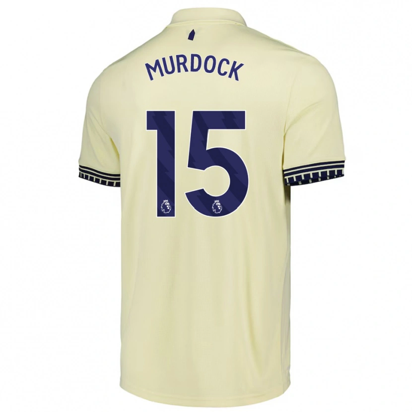 Danxen Herren Freddie Murdock #15 Creme Weiß Schwarz Auswärtstrikot Trikot 2025/26 T-Shirt Österreich