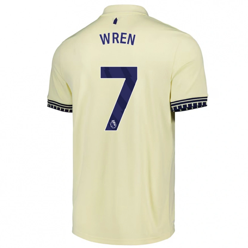 Danxen Herren Kean Wren #7 Creme Weiß Schwarz Auswärtstrikot Trikot 2025/26 T-Shirt Österreich