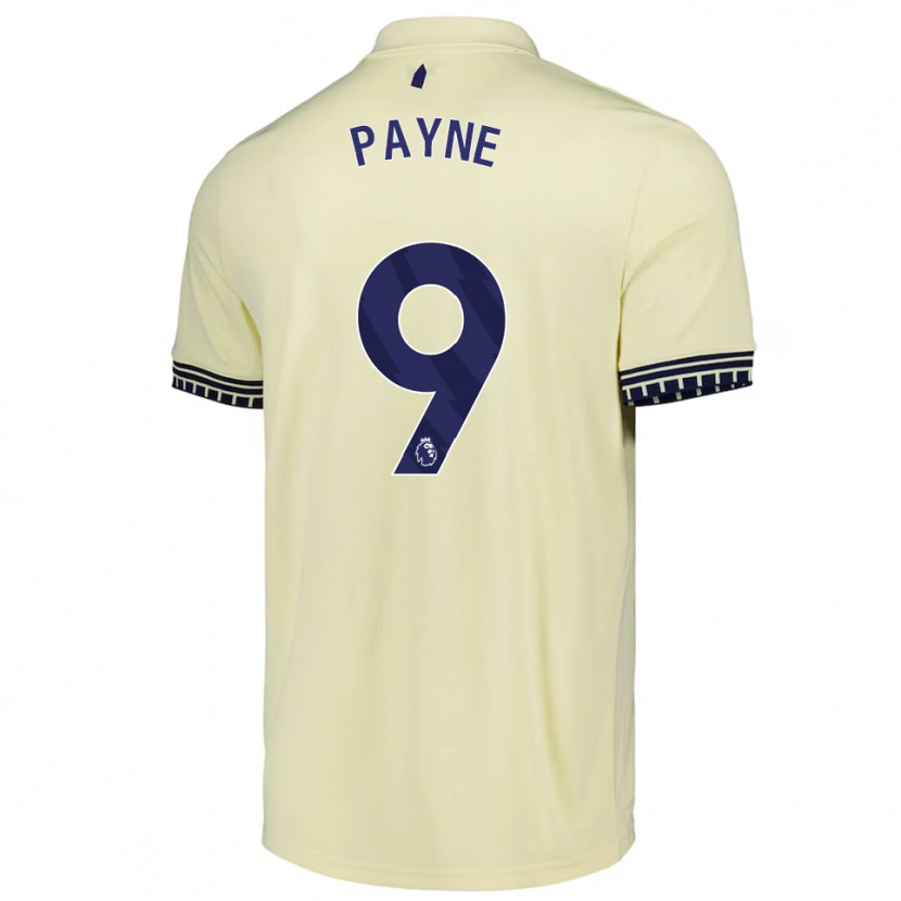 Danxen Herren Toni Payne #9 Creme Weiß Schwarz Auswärtstrikot Trikot 2025/26 T-Shirt Österreich