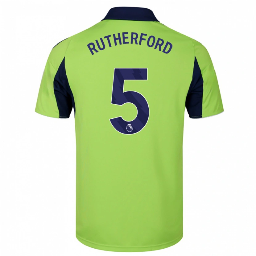 Danxen Herren Leeta Rutherford #5 Grün Marineblau Weiß Auswärtstrikot Trikot 2025/26 T-Shirt Österreich