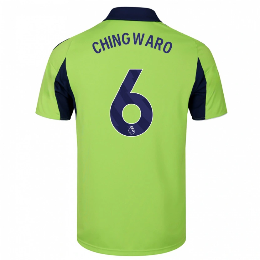 Danxen Herren Seth Chingwaro #6 Grün Marineblau Weiß Auswärtstrikot Trikot 2025/26 T-Shirt Österreich