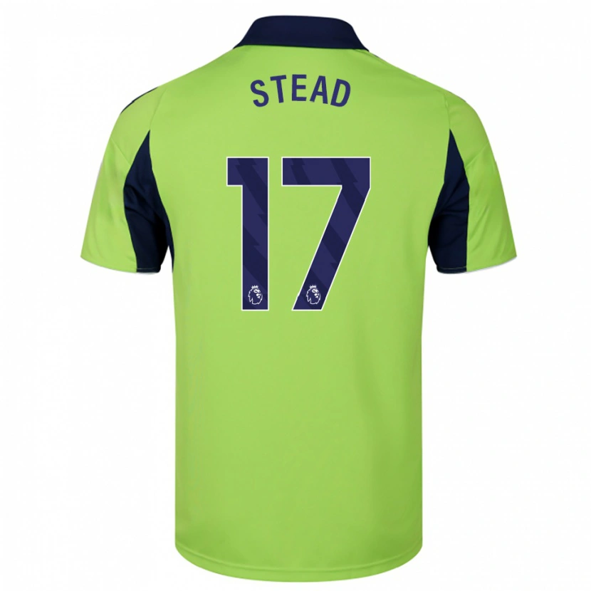Danxen Herren Kayleigh Stead #17 Grün Marineblau Weiß Auswärtstrikot Trikot 2025/26 T-Shirt Österreich